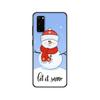 Black tpu Case For Samsung galaxy S20 /S20 PLUS/S20 ultra/S20+ /S20FE back cover Cute Christmas