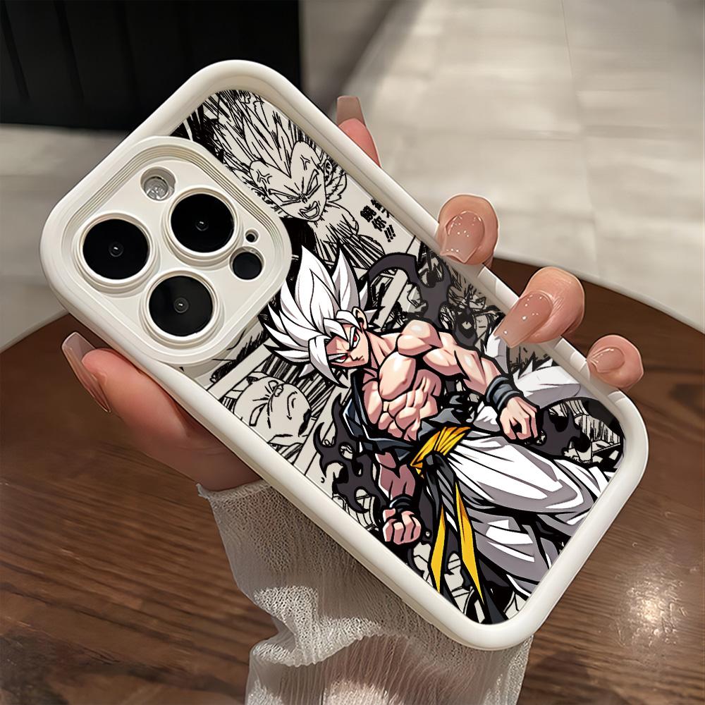 Black Anime Super Saiyans Hot Phone Case For IPhone 17e 17 16e 16 15 14 13 12 11 Air Pro Max Mini XR XS Plus Soft TPU Back Cover
