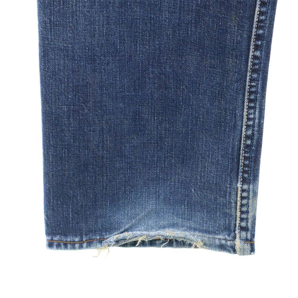 A BATHING APE made in Japan Straight denim pants L jeans Men's Used