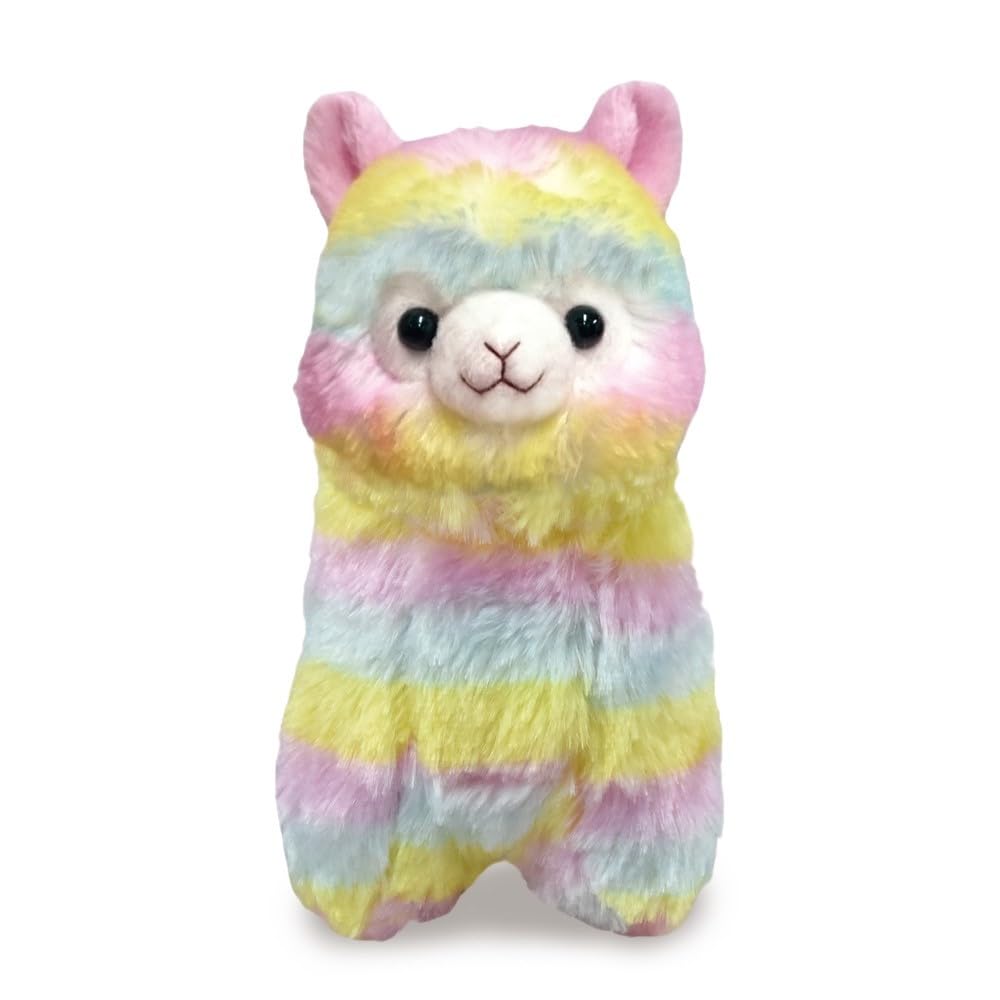 

Amuse Alpacasso ST Rainbow Plush Toy, Total Length Approx. 16cm 703757
