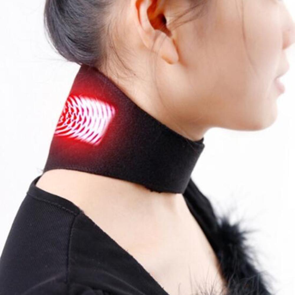 Heat Therapy Pad Belt Neck or Magnetic Neck Collar Support Body Muscle Pain Relief Comfortable