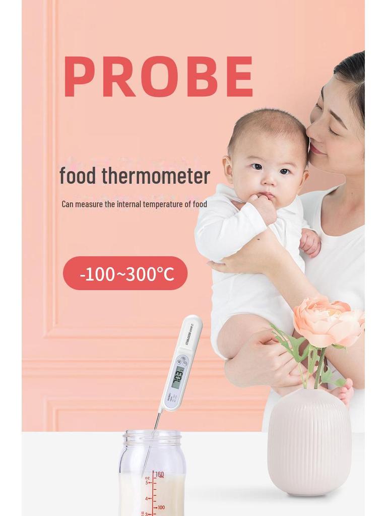 Precision Culinary Thermometer for Measuring Water, Milk, Oil, and Baking Temperatures