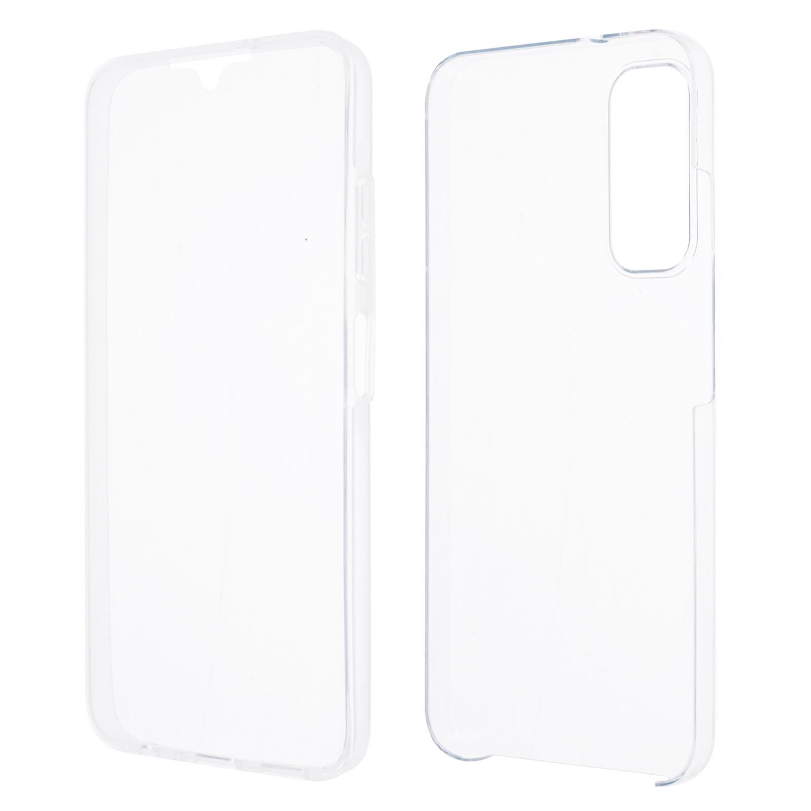 

For Samsung Galaxy A05s 4G Clear Phone Case TPU+Acrylic Protective Cover with PET Screen Protector A
