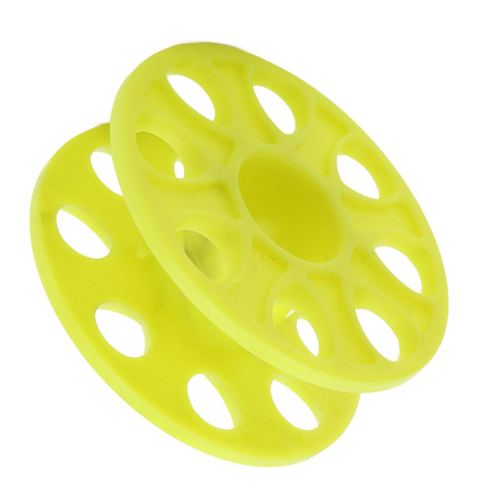 Finger Reel Compact Diving Finger Spool for Cave Diving and Technical Diving ActivitiesYellow
