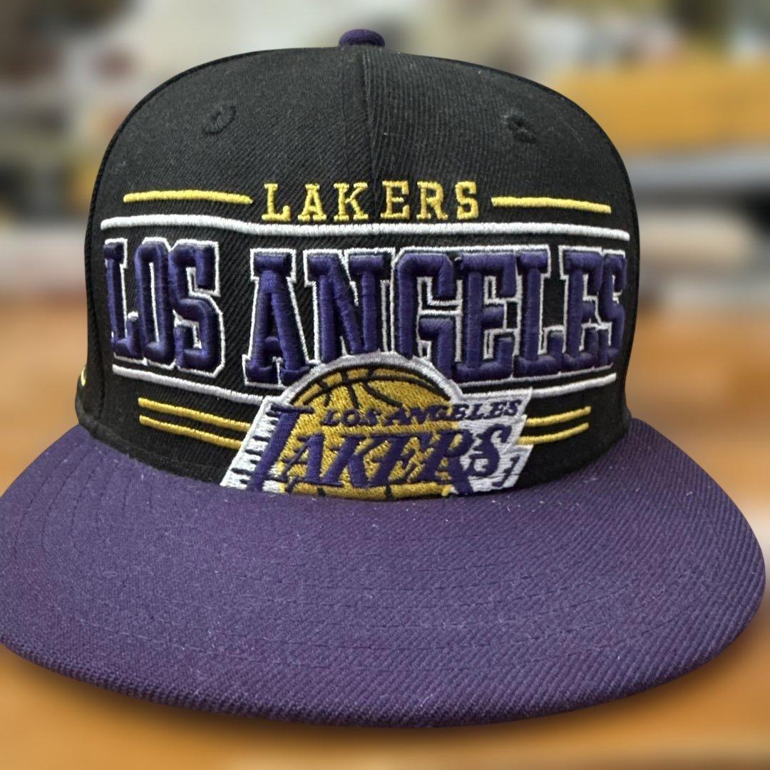 Used Not released in Japan NEW ERA Los Angeles Lakers Baseball Cap