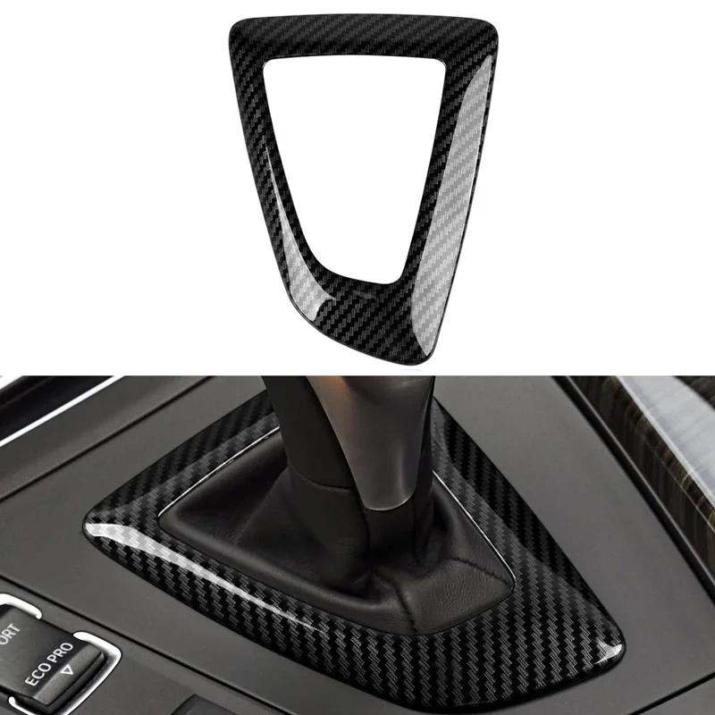 Plastic Car Shift Frame Panel Gear Knob Cover Head Trim for BMW 1 2 3 4 Series F20 F21 F22 F23 F30 F31 Styling Decoration