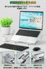 ZEEKK Laptop PC Aluminum Tablet Heat Ergonomic Adjustable Height and Angle In 6 Storage Work from Convenient To Compatible with Inches Stand, Stand,