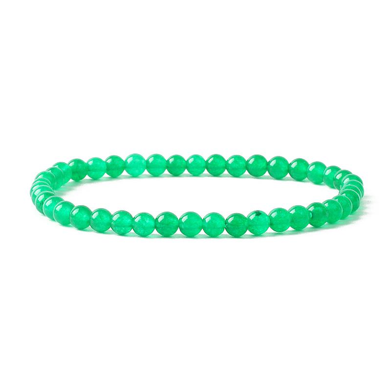 4MM Reiki Amethyst Aquamarines Stretch Bracelets for Women Chakra Natural Stone Beaded Bracelet Men Quartz Agate Jewelry Pulsera