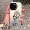 Luxury Angel Death Demon Phone Case For IPhone 17 Pro Max 16 Pro Max 15 14 13 11 12 Mini Xs X Xr 7 8 Plus Se Color Silver Cover