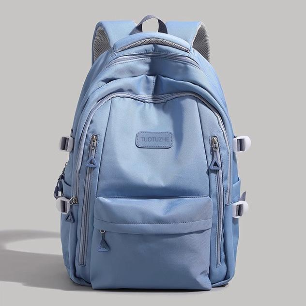 Female college student backpack 2025 new junior high school student schoolbag computer bag leisure short-distance travel bag