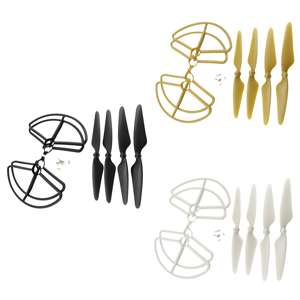 Propeller Protect Frame Plastic CW CCW Propellers Blade Guard Ring RC Plane Accessories for Hubsan H501S
