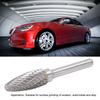 Double Cut Burr Rotary File Tree Shape Carbide Rotary Burr Tree Shape Burr  Chassis Metal Polishing