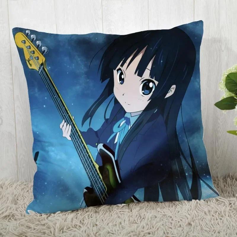 K-On! Pillow Cover Customize Pillow Case Modern Home Decorative Pillowcase For Living Room 45X45cm A19.12.13
