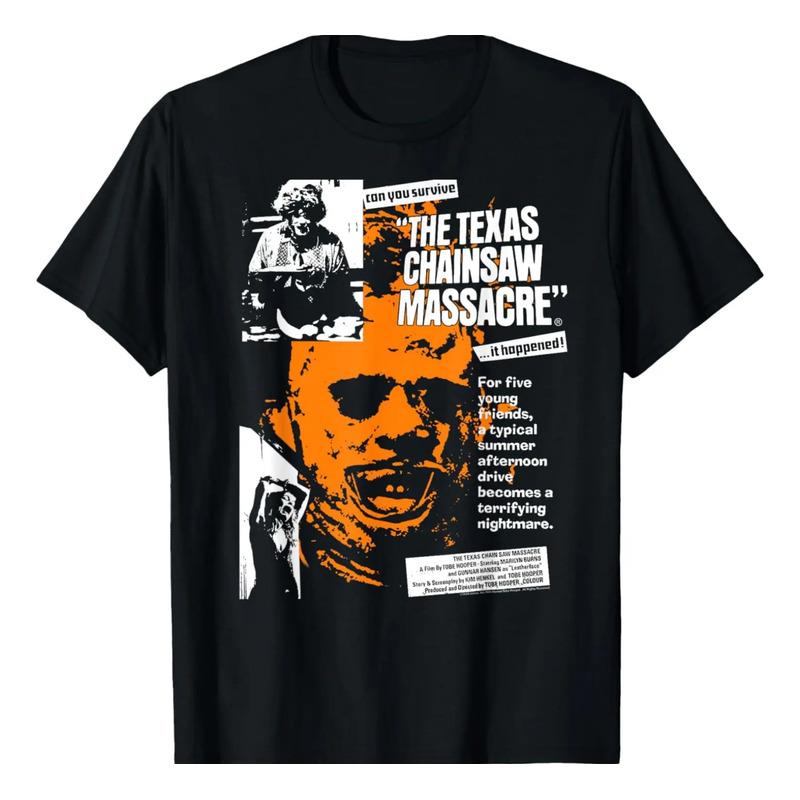 Camiseta De Terror The Texas Chainsaw Massacre Headline Coll S