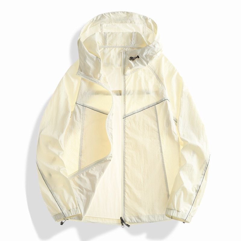 Foreign Trade Big Brand Cut the Tag off Tail Goods Summer Men and Women Couple Lightweight All-Match Loose Hood Sun Protection Clothing Outerwear Top