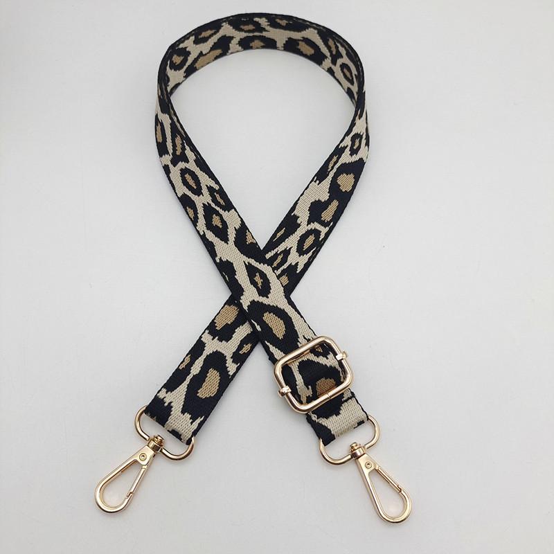 New Color Leopard Print Shoulder Strap Bag Accessories Versatile Crossbody Personality Long Strap Mobile Phone Lanyard Strap