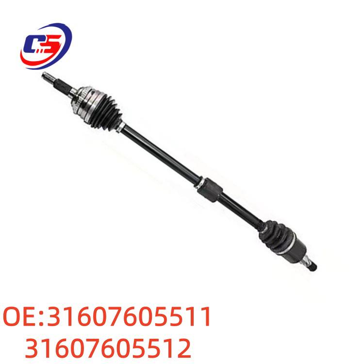 Half Shaft Assembly for BMW E84 - Compatible with Part Numbers 31607605511 & 31607605512