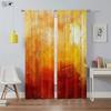 Artistic Oil Painting Printed Window Drapes American Retro Room Darkening Curtains Study Studio Living Area Bedchamber Window Decoration Curtains