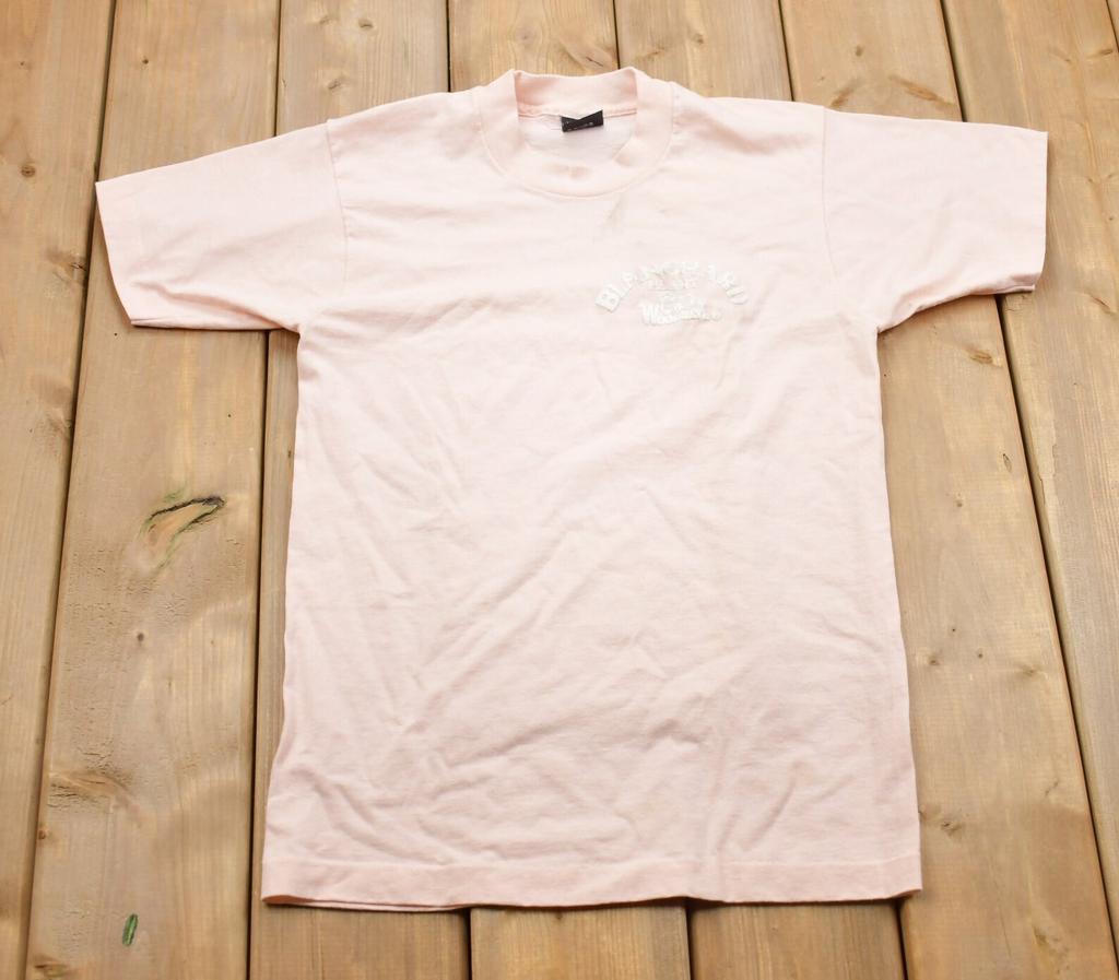 Vintage 1990s Woolrich Blanchard Plant T-Shirt / Souvenir T Shirt / Streetwear / Made In USA / Woolrich Tee / Woolrich Vintage