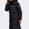 Adidas Womens Puffer Down Coat With Hood Women Outerwear Black FT2541