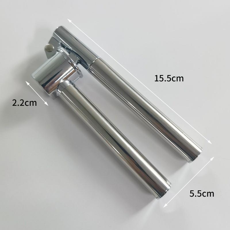 Manual Garlic Press, Stainless Steel Manual Garlic Press, Kitchen Garlic Puree Machine, Garlic Crushing and Mincing Machine, Garlic Puree Press
