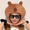 Hat Plush Capybara Toy Animal Warmer Headwear Doll Cartoon Decoration Gifts