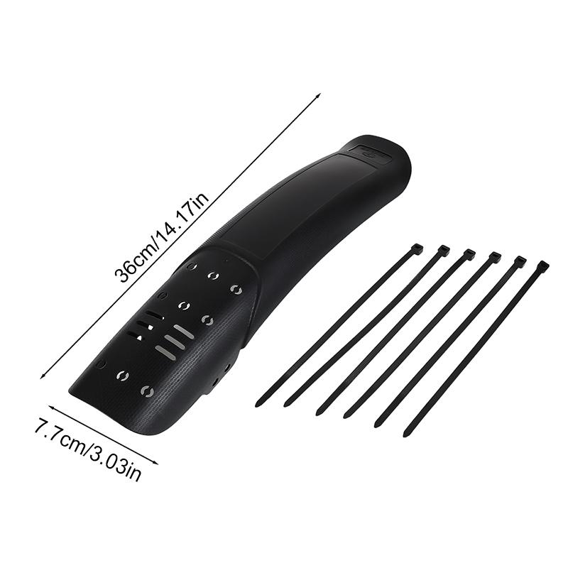 Mountainbike Schutzblech Set Universal Schmutzfänger Verbreiterung Verlängerung Schlammschutz Schraubfixiert MTB Fahrradzubehör