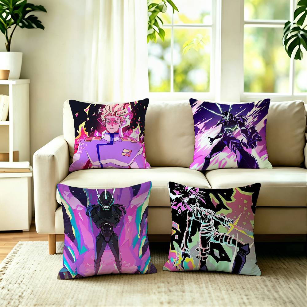 The Popular Anime PPromare Square DoubleSided printed Pillow Case Bedroom Bedside Pillow Sofa Cushion Cover
