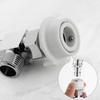 Upgrades Three Way Water Separator Valve 1 Inlet & Two Outlets Water Pipe Fitting Rust Resistant Fitting for Washer