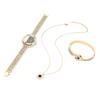 Business   Women Watch Bracelet Necklace Set Anniversary Birthday Gift Jewelry Set