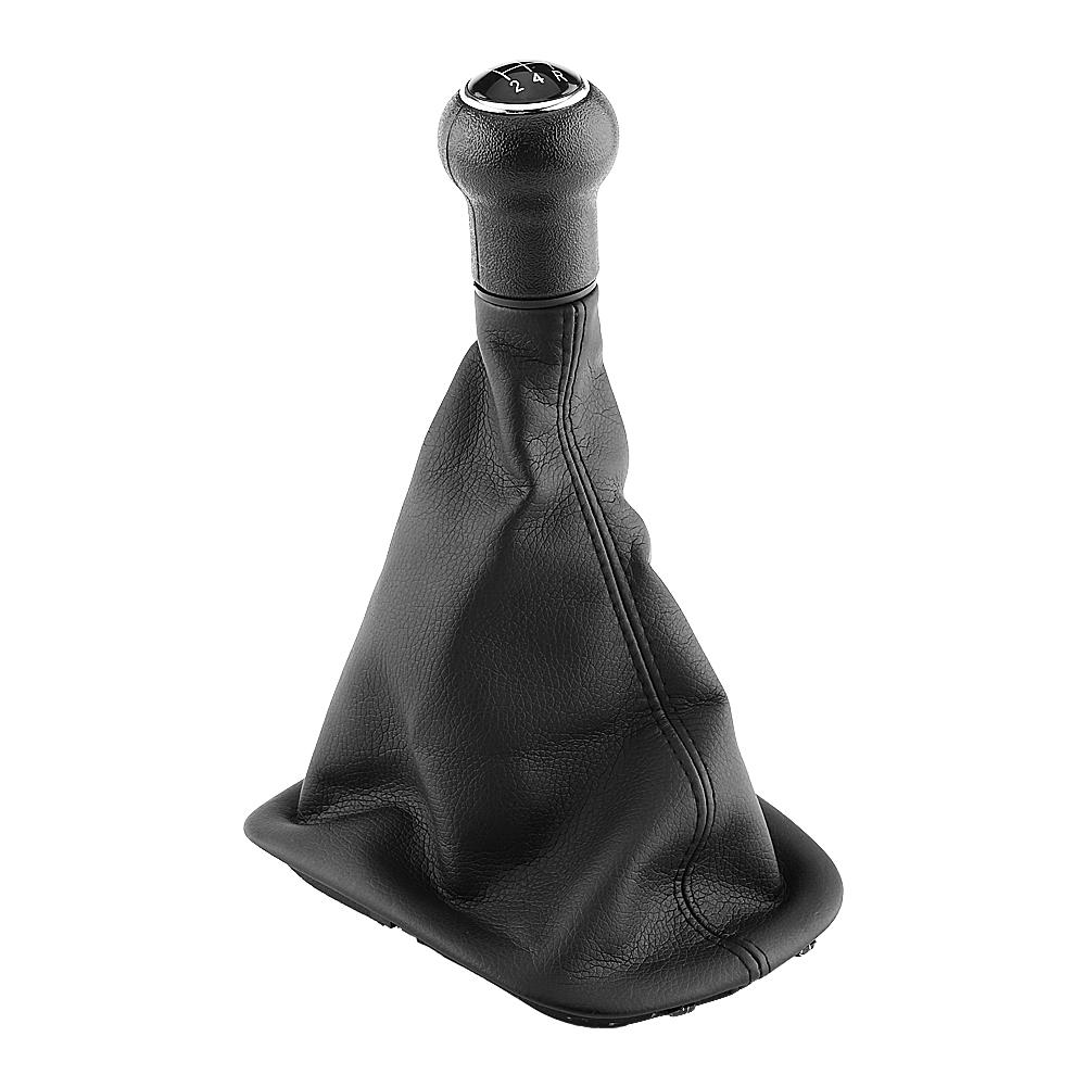 5 Speed Car Gear Shift Knob Gearstick Gaiter Boot Kit for  Passat B5