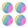 4pcs Colorful Stress Relief Ball Toy Children Adult Stretchy Sensory Squeeze Ball Toys