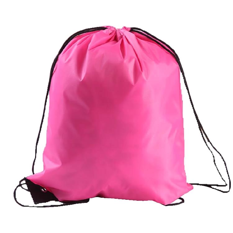 Waterproof Oxfordcloth Sports Bag High Capacity Drawstring Backpack Light Weight Gym Bag for Climbing Hiking Swimming