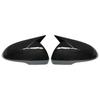 For Kia Optima K5 2016- Car Sticker Rearview Side Mirror Cover Wing Cap Exterior Door Rear View Case Trim Carbon Fiber Look
