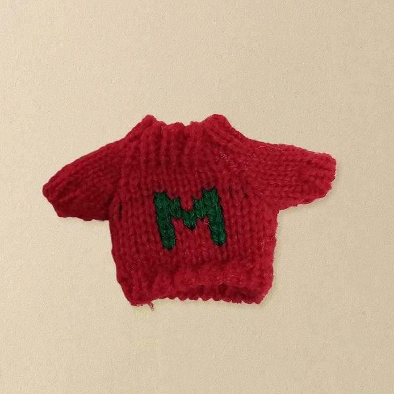 10Cm Baby Clothes Dog Clothes Replacement Sweater Doll Doll Accessories Cotton Doll Clothes