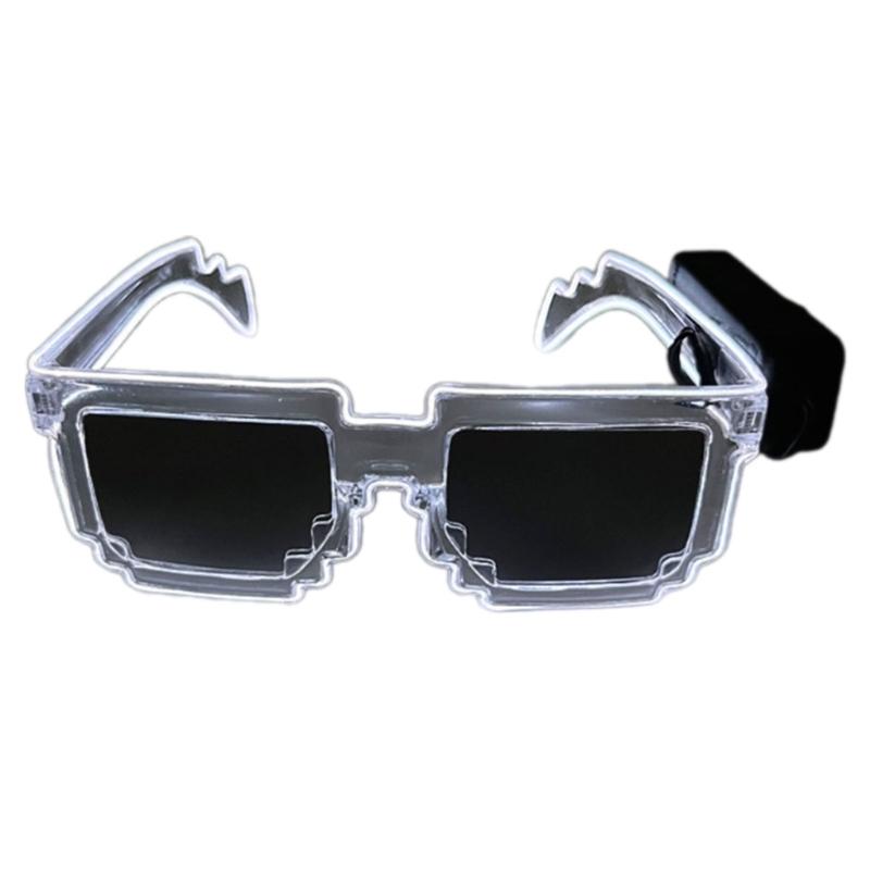 LED Light Up Sunglasses With Fashion Frame and Lens For Night Parties And Festival Event Gathering Dressingup Eyewears