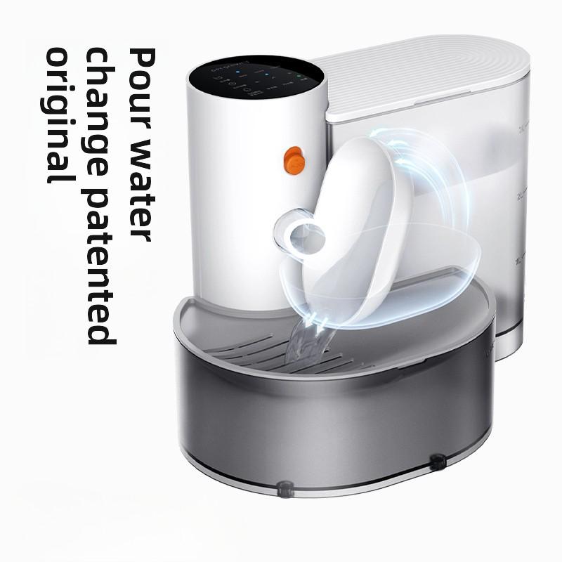 

Автоматическая поилка для кошек Привлекательная сила для питомцев Диспенсер для воды для питомцев Диспенсер для воды для питомцев Котенок Собака Питьевая вода Проточная Без подключения к сети