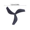 4 Adet 2218 3 Palalı Pervane 1.5Mm Şaft Pavo20 Pro Fırçasız Bwhoop Çerçeve Drone Lava 1104 Fırçasız Motor İçin