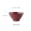 Retro Solid Color Large Ceramic Noodle Bowl - Creative Soup Bowl for Home or Noodle Shop