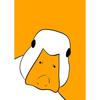 Canvas Painting Funny Memes Duck Posters and Prints Modern Lovely Duck Wall Art Picture for Living Room Home Bedroom Cafe Decor