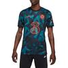 Nike Chelsea 21-22 Away Game Short Sleeve Training Jersey Men Tops Floral DB5894-468