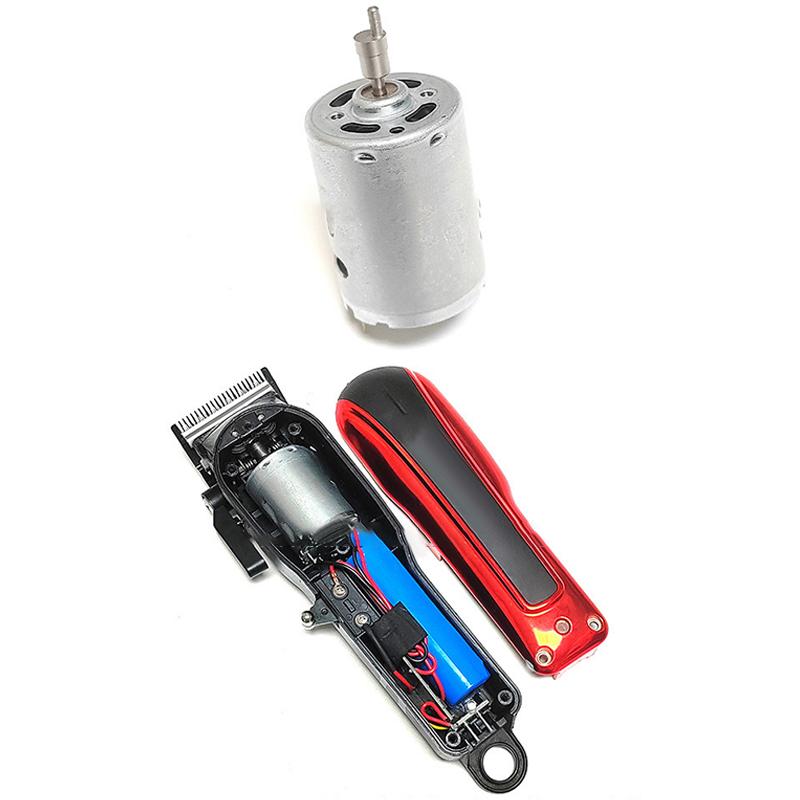 1Pcs Hair Clipper Rotary Motor Replacement 8000RPM for 3639 Pusher Engine Motor Assembly Maintenance Parts argento