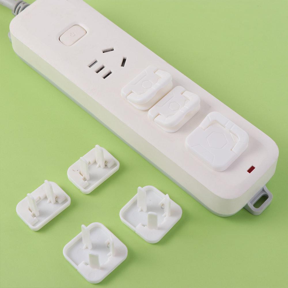 50pcs Safety Lock Child Switch Socket Protector Safety Power Socket Cover  Home Electrical Safety
