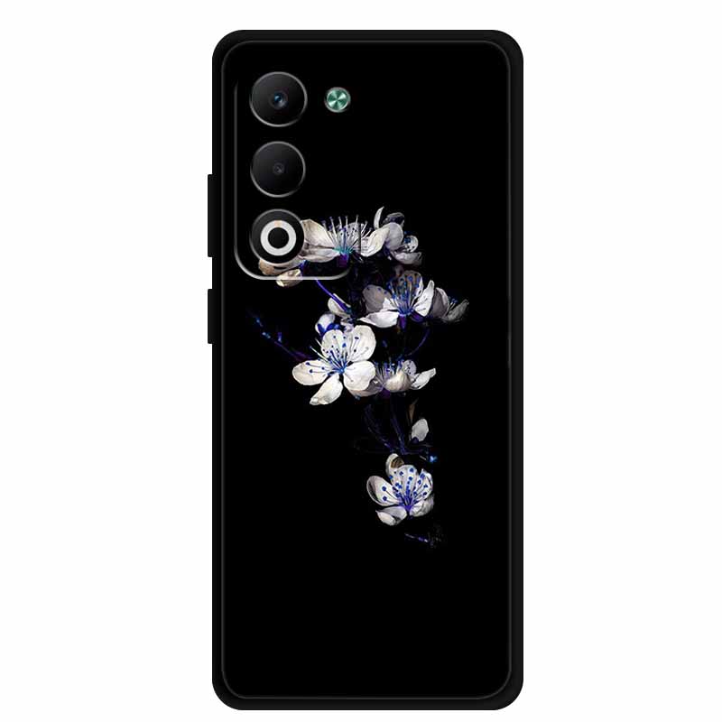 Coque For OPPO A5m A5i Pro Case Cartoon Cat Black Silicone TPU Soft Phone Case For OPPO A5 5G 4G Global Back Cover Case Funda