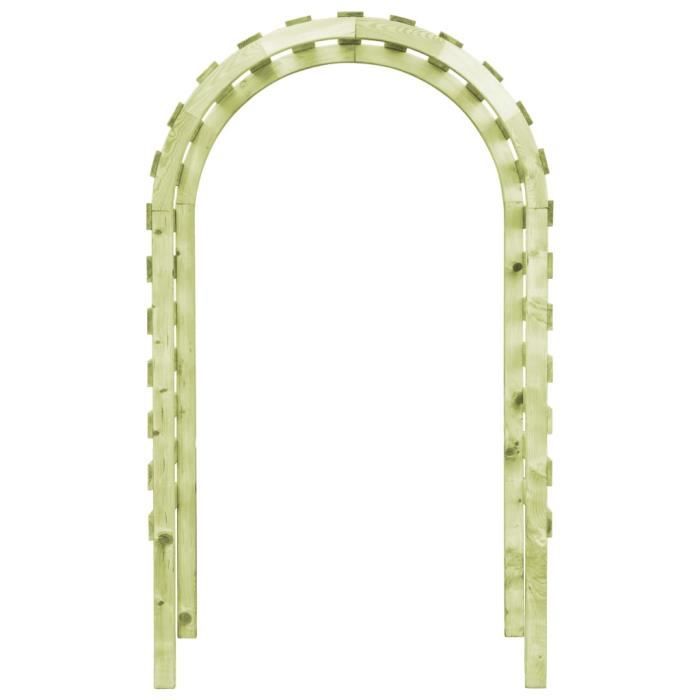 VidaXL Pergola de jardin 130x60x230 cm Bois de pin imprégné