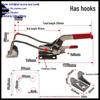 304 Stainless Steel Self-Locking Toggle Latch Hasp Clip