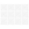 Pack of 12 Square Foam Panels Soundproof Wall Panels Acoustics Tiles Polyester Texture Perfect for Studios Home Wall