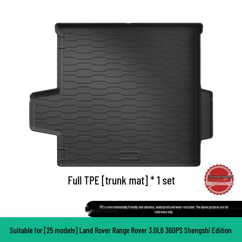 Eco-Friendly TPE Car Floor and Trunk Mats for 2023-2025 Land Rover Range Rover