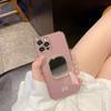 Applicable To Apple 16 Mobile Phone Case Creative 13 Silicone Mirror IPhone 14 Protective Case Fashion 15Promax