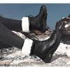Women's Winter Snow Boots: Velvet-Lined, High-Top, Trendy, Warm Outdoor Footwear.